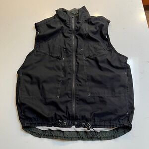 Vintage Y2K Gap GXP-45 Air Service Type Tactical Utility Vest Mens M Black 2000